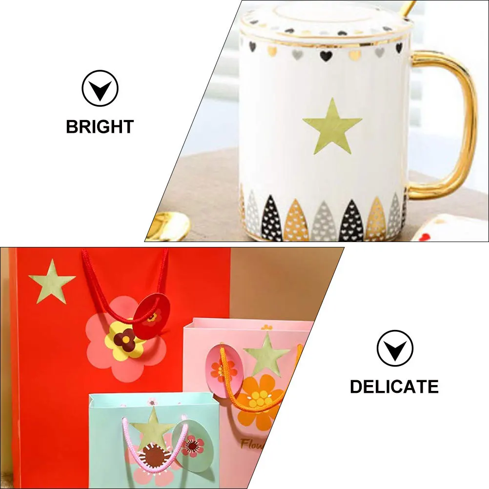 

Наклейки с пентаграммой, клейкие наклейки в форме звезды, водонепроницаемые, золотые, съемные, студенческие награды, канцелярские принадлежности для детского сада, этикетка