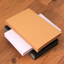50pcs 29.7x21cm Large Blank Kraft Paper Card Paper Gift Packing Cardboard Paper Postcard DIY Hand Drawn Doodles Greeting Card
