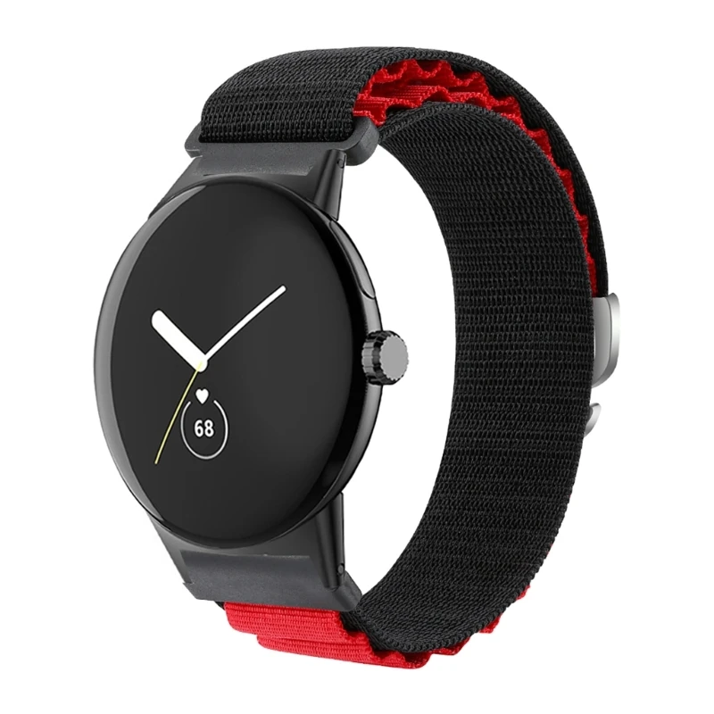 สำหรับ Pixel Smartwatch สายรัดข้อมือไนลอนทอแบบปรับได้ Unisex