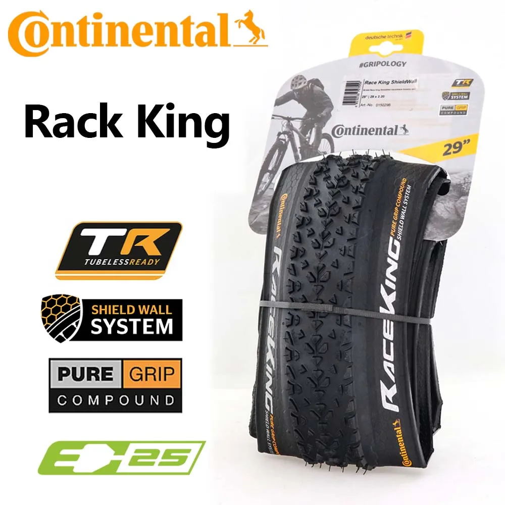 Continental Race King mtb 29in TLR tire tubeless 27.5/29x2.0/2.20 29er MTB folding tire 