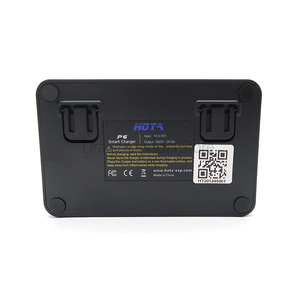 HOTA P6 AC 240V 300Wx2 15Ax2 Dual Channel Smart Balance Charger T240 240W Adapter For 1-16S LiHV/Lipo/LiFe/Lilon