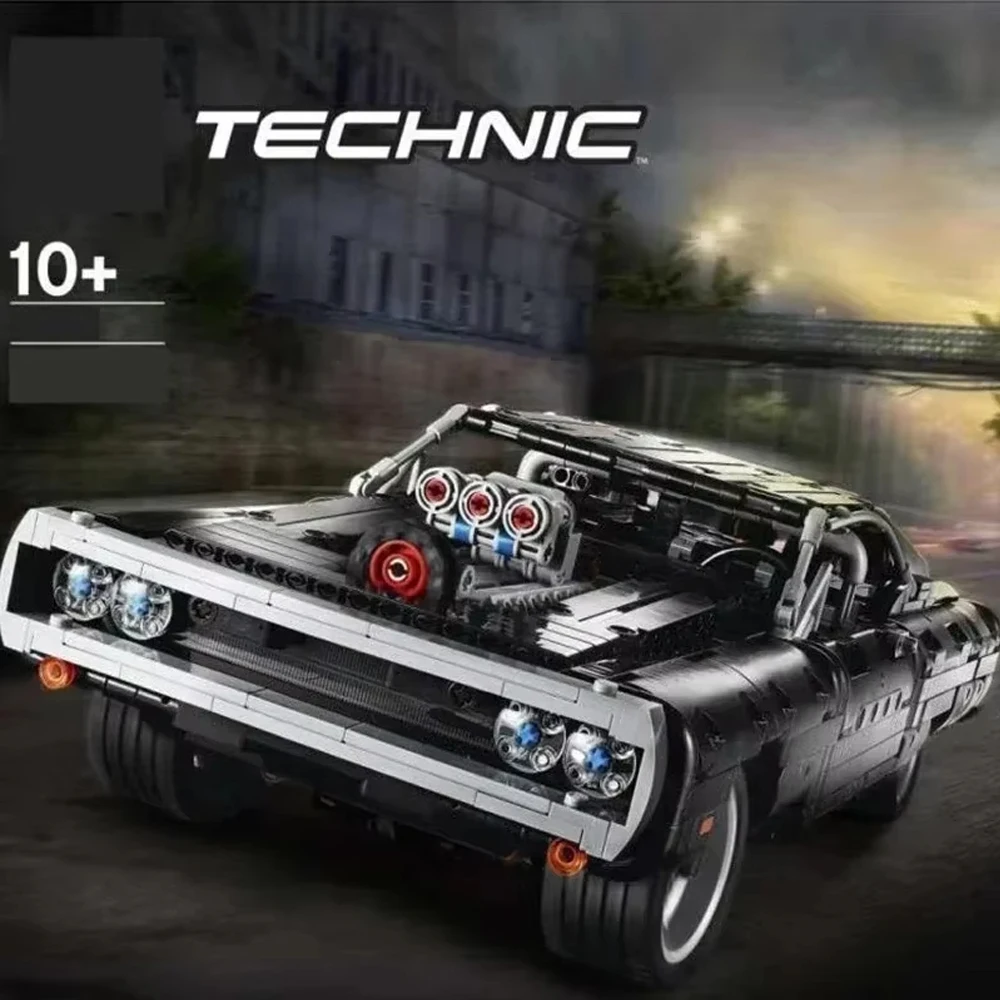 

Supercar model Building blocks Fast and Furious puzzle Assembly Model Set Assembly toy boy Birthday Gift