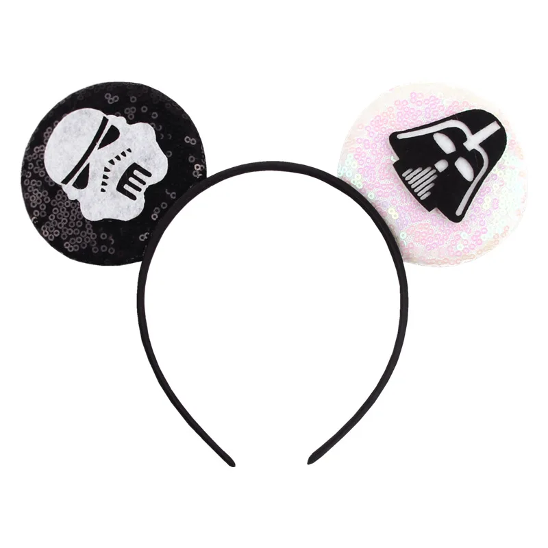 Disney Hair Hoops, European and American Adult Mickey Hair Hoops, Festival Party Headwear, Children's Hair Accessories