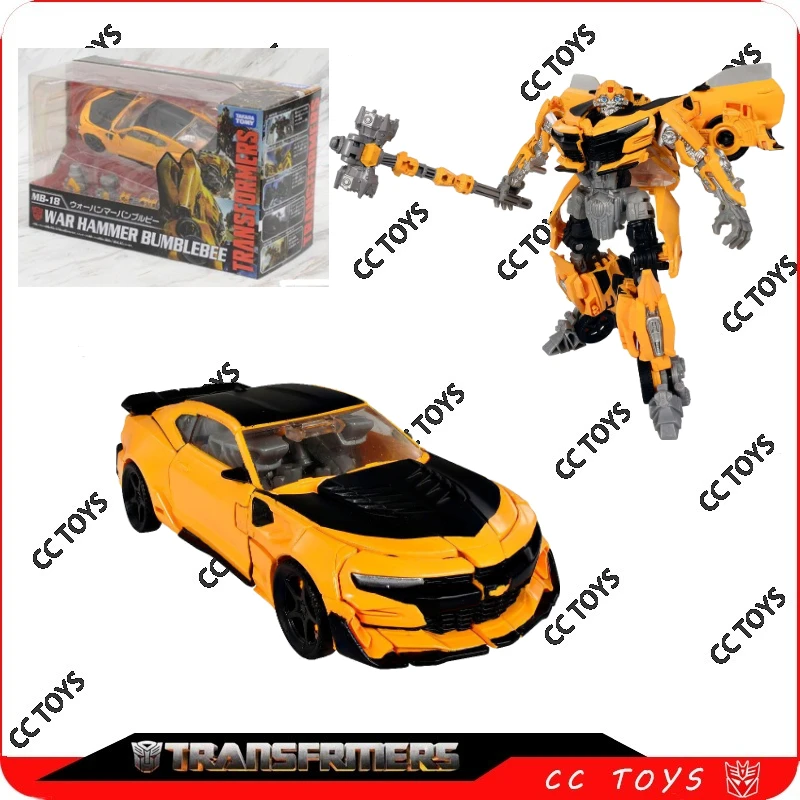 

In Stock Hasbro Transformers Toy Movie The Best Series War Hammer Bumblebee Models Anime Movie Toys Robots Action Figures Gifts