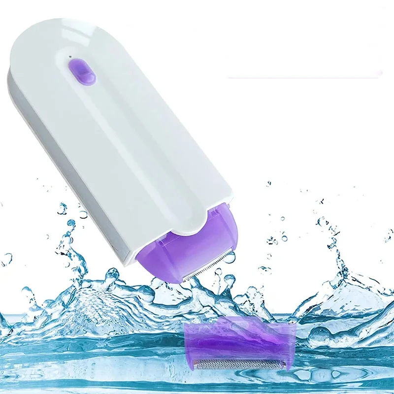 

Домашний набор для безболезненной эпиляции, зарядка через USB, тело, лицо, нога, бикини, бритва, женское водонепроницаемое устройство для удаления волос