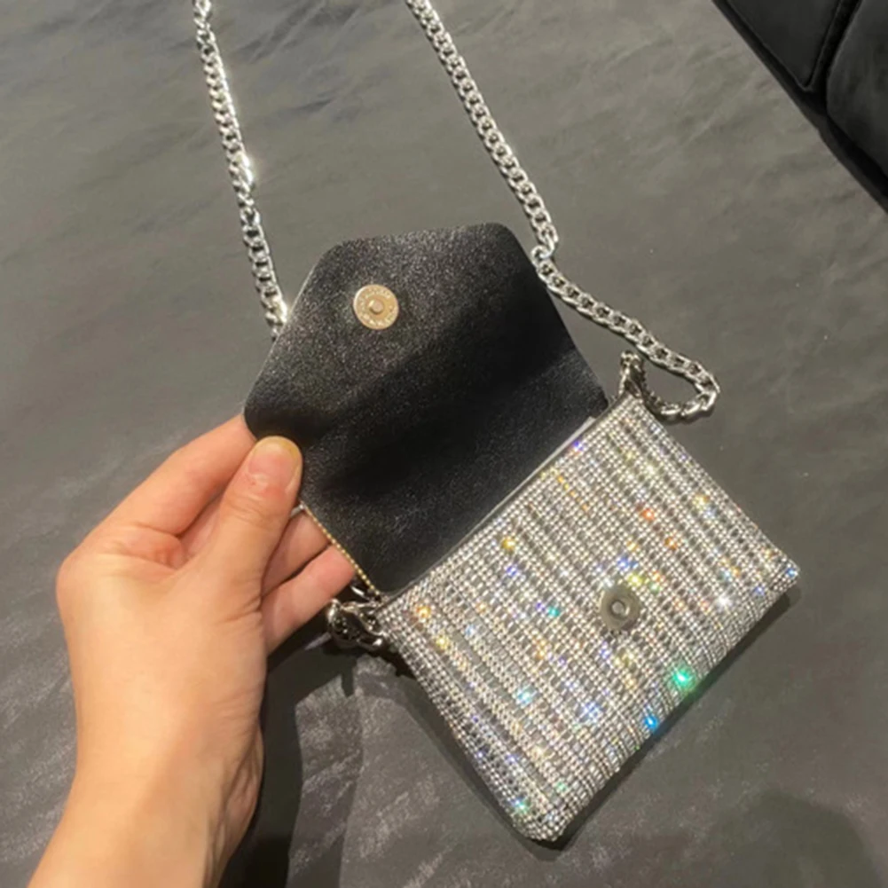 Sparkling Diamond Purse Women\' Evening Bag Mini Rhinestone Luxury Designer Handbag Ladies Wedding Party Small Clutch Bags Bolsas