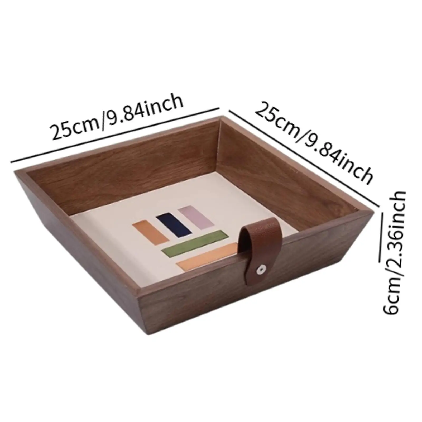 Jewelry Tray, Desktop Storage Tray, Dresser Tray Desktop Storage Organizer, Sundries Tray for Home Table Decor