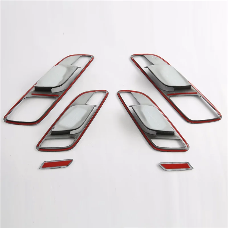 

BT-для MG HS 2020-2024 ABS углеродное волокно автомобильная внутренняя дверная ручка крышка накладка протектор аксессуары для интерьера