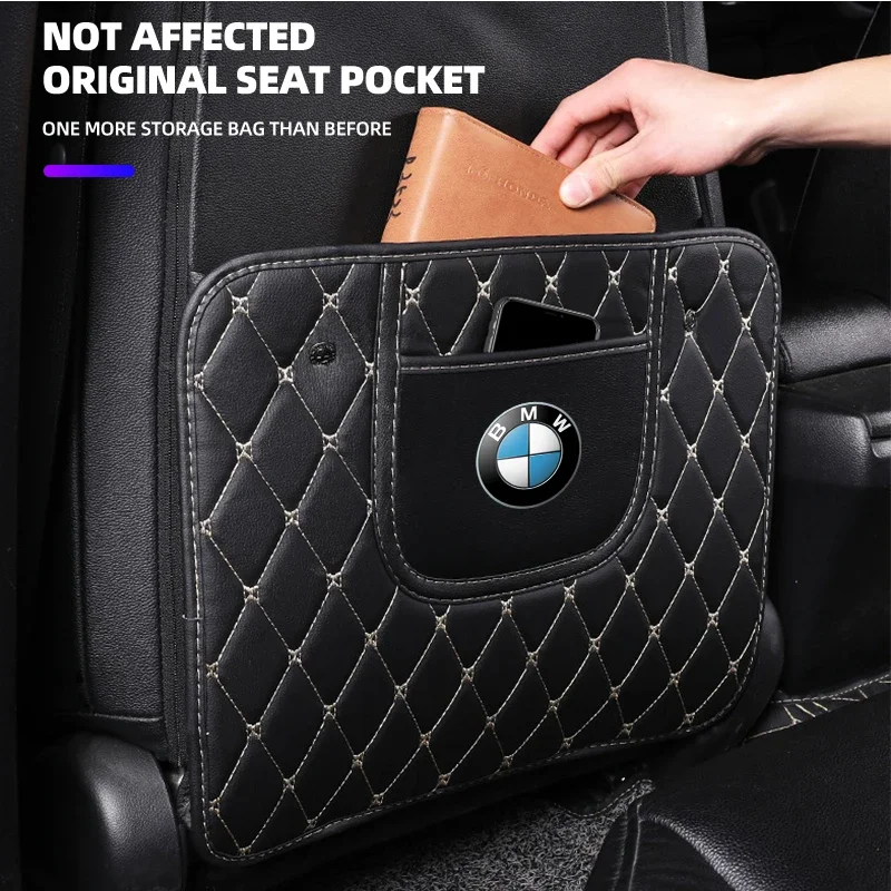 New Car Anti-Kick Mats Car Seat Back Protector Cover Anti Kick Pad For BMW X1 X2 X3 X5 X6 X7 G30 G20 G32 G11 G12 F40 F30 F20 F10