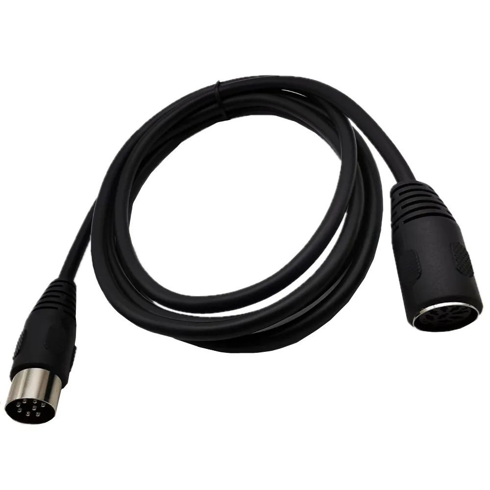 8 Pin DIN MIDI Male to Female Cable, 8Pin DIN Male to Female Audio Signal Jack Connetor Extension Cable Wire for Bang Olufsen