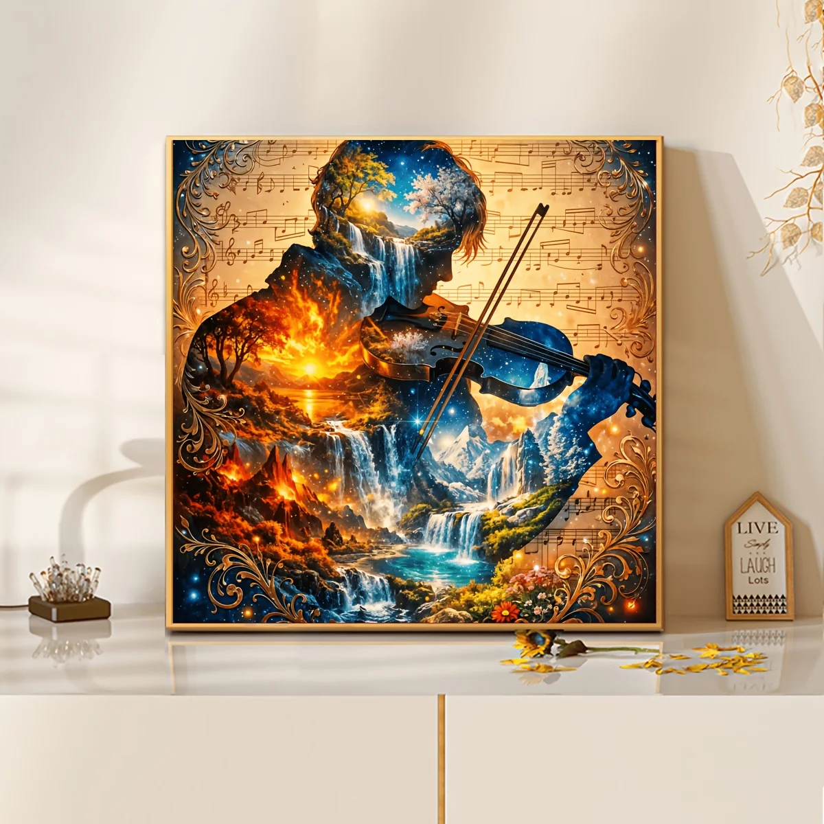 

500/1024PCS Jigsaw Puzzles Music, Art, and Life Puzzle DIY Modern Home Wall Decor Family Interactive Gift Birthday Gifts