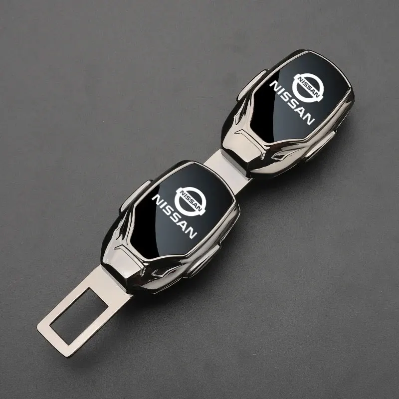 Car Seat Belt Clip Extender Lock Buckle For Nissan sentra Serena maxima Versa Juke Micra rogue tiida x-trail nismo Accessories