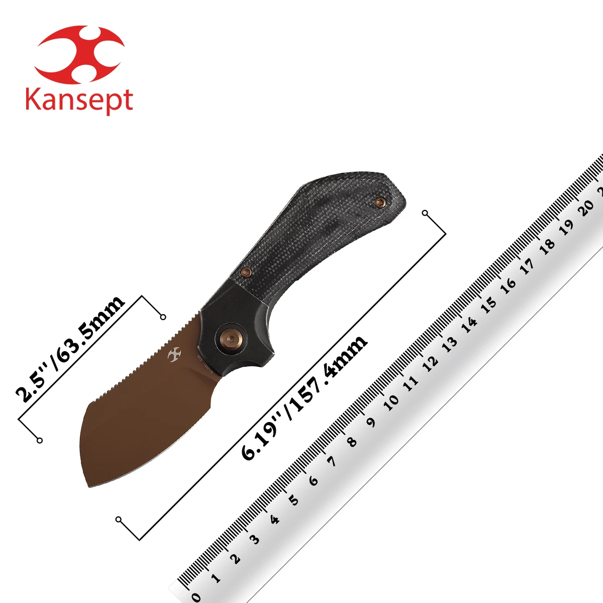 

Складные ножи Kansept K3129 Pluto 2.5'' с лезвием из стали S90V/Дамасской стали + титановая рукоять с карбоновым волокном/микартой, походный карманный нож