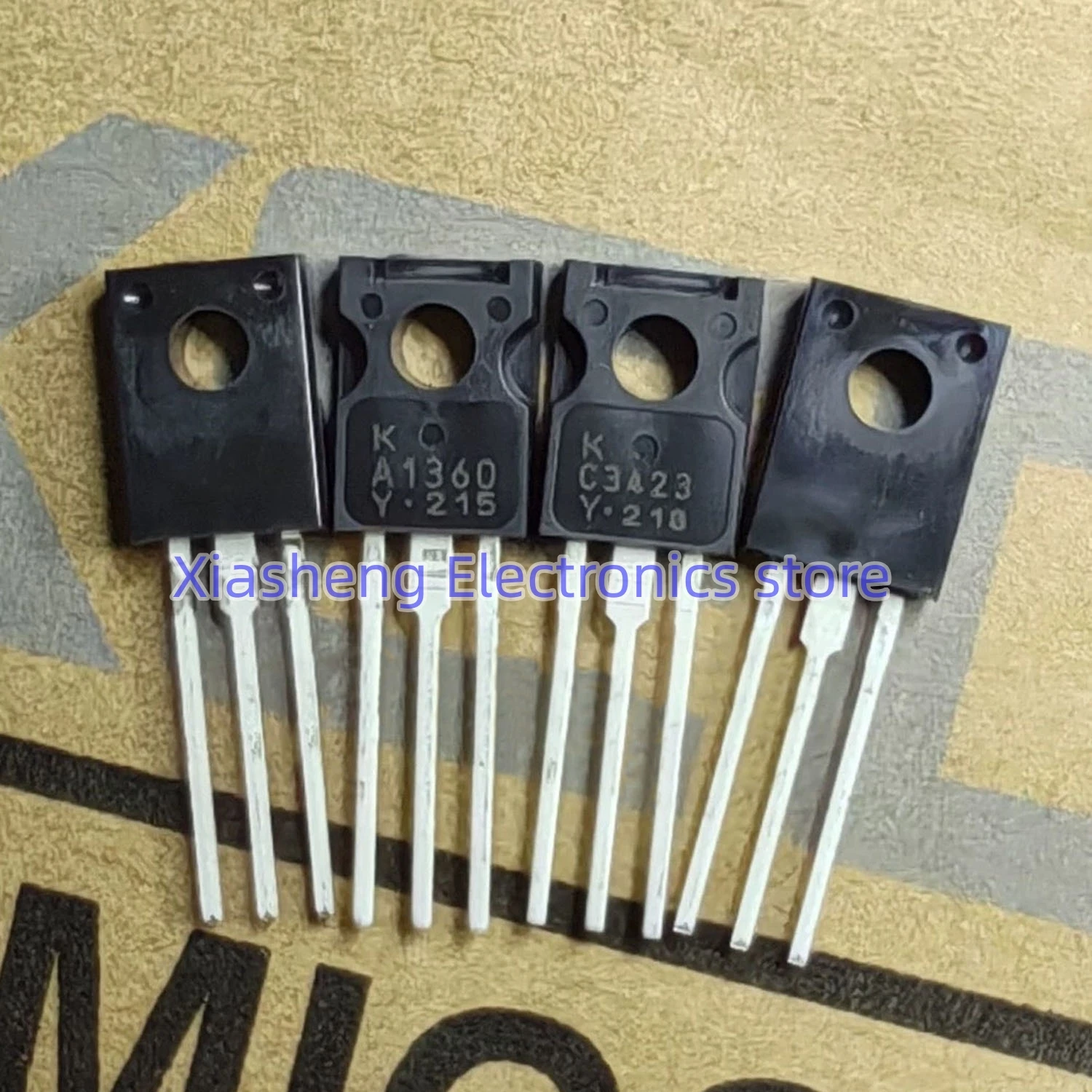 

New Original 5Pairs KTA1360 A1360 + KTC3423 C3423 TO-126 Audio Amplifier Transistor In Stock Good Quality