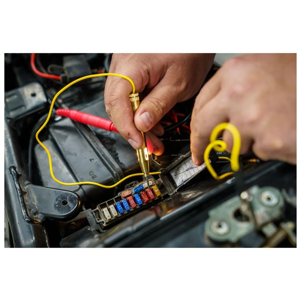 A002 Kompaktes Mini-Testlicht für Motorräder oder Automobile