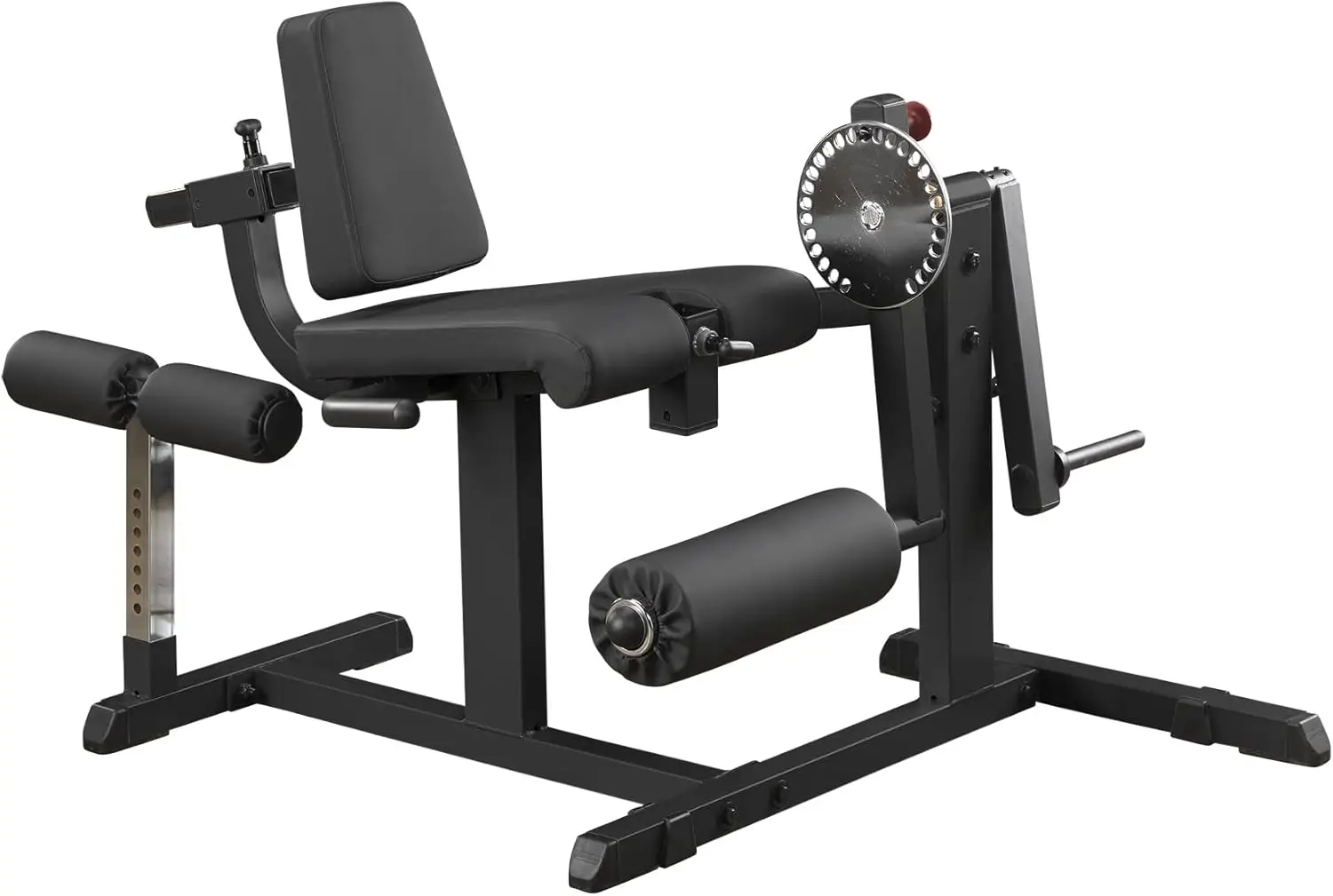 Adjustable Leg Extension and Curl Machine - Comfortable, Heavy-Duty Home Gym Equipment for Hamstring and Quad Workouts