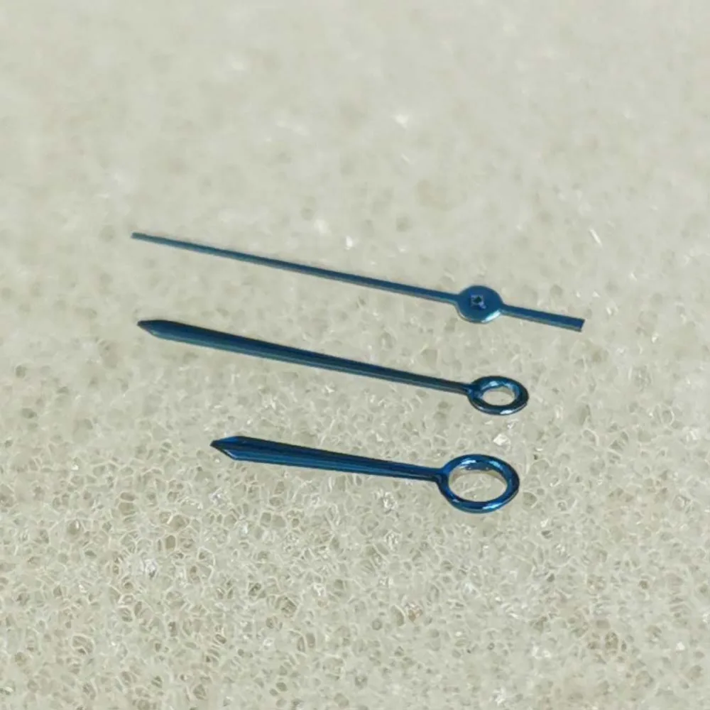 Blue Watch Hand without Luminous Watches Needle Watch Parts Repair Parts for Japanese NH35/ NH36/ 4R/ 7S Movements