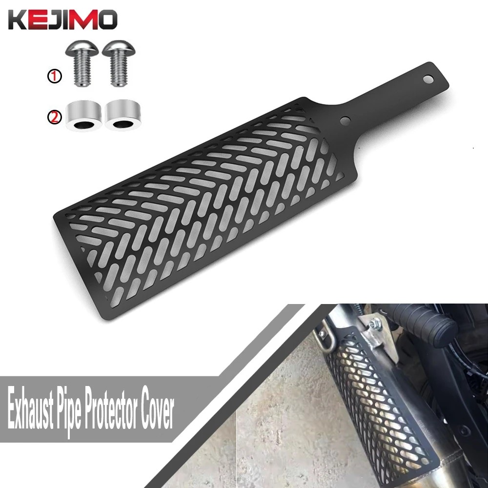 

Motorcycles For ZongShen Cyclone RA2 RE3 ZS400 ZS 400 Exhaust Pipe Heat Insulation Exhaust Pipe Anti scald Muffler Cover Guard