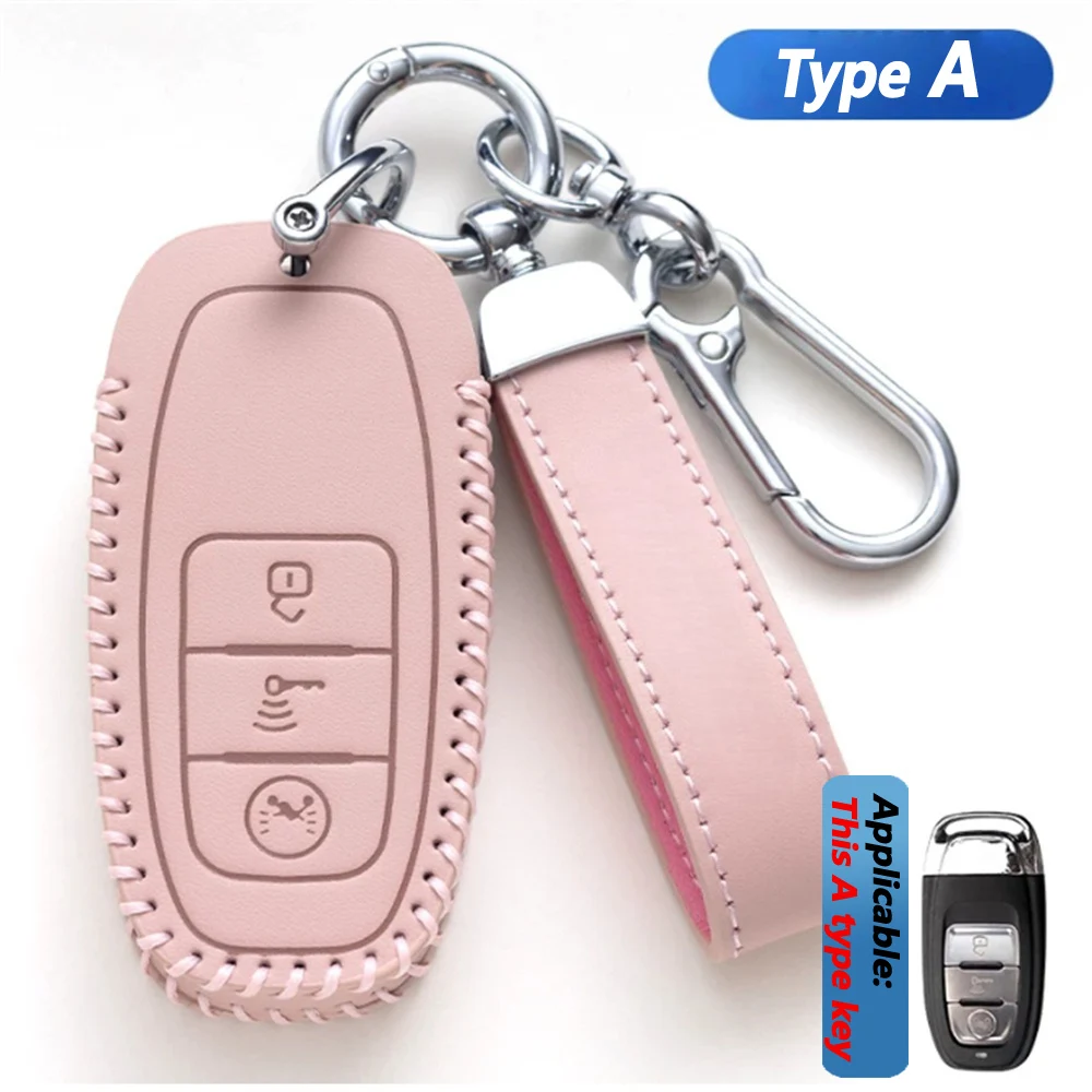 Para VOGE Sfida SR2 ADV SR125S SR180S SR150S, funda de cuero genuino para llave, control remoto, llavero, cubierta de cuero de alta calidad para llave.