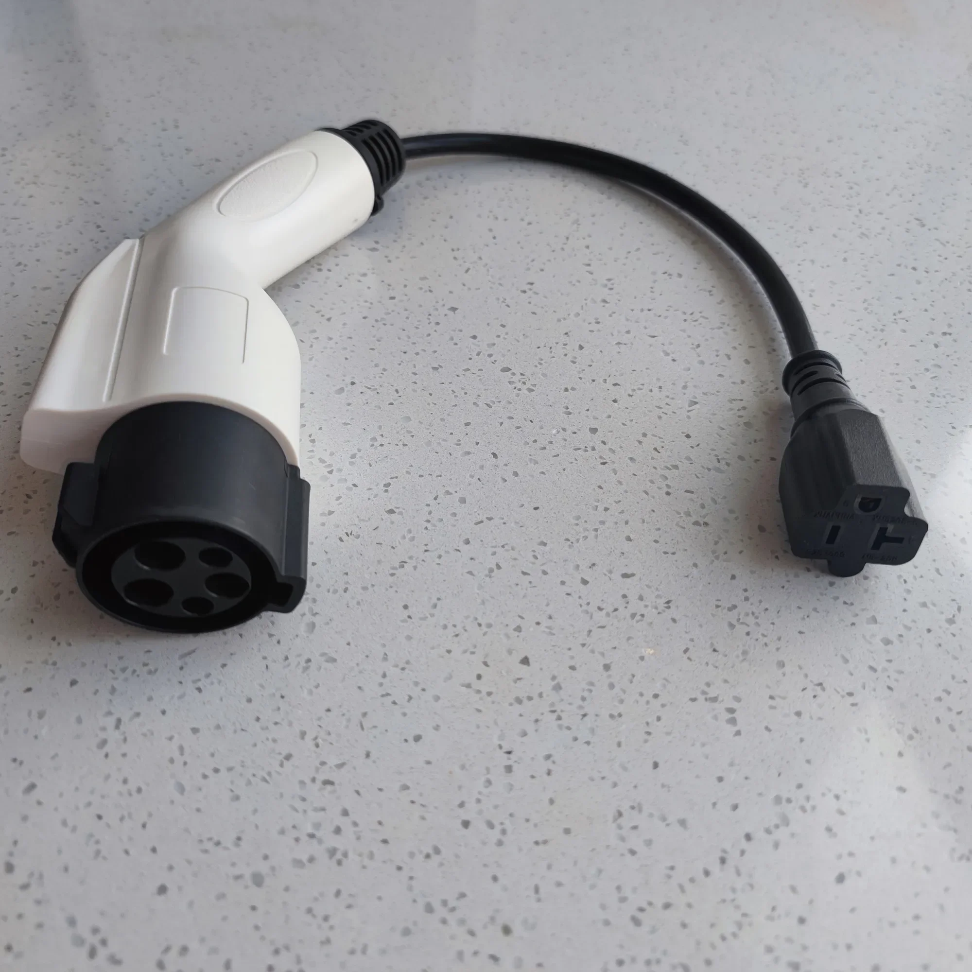 J1772 to NEMA 5-15 EV Charging Adapter, 100-220V Portable Charger Connector for E-Bike Scooter