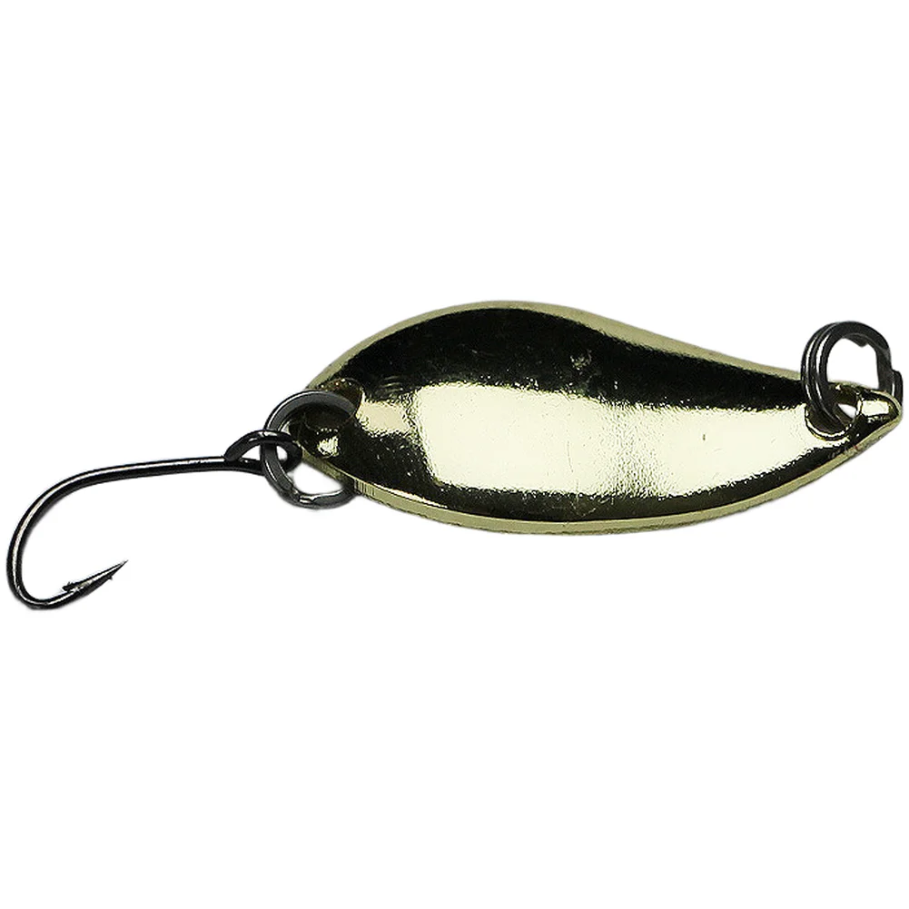 Ice Fishing Freshwater Fishing Spoon Lure Versatile Fishing Lure Design Fish Attractant Metal Spinner Razor-point Hook