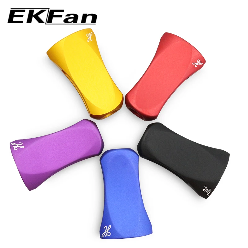 EKFan 1pcs Aluminum Alloy flat mini Spinning Baitcasting Fishing Reel handle knob for A/D/S Lure Reel Handle DIY part accessory