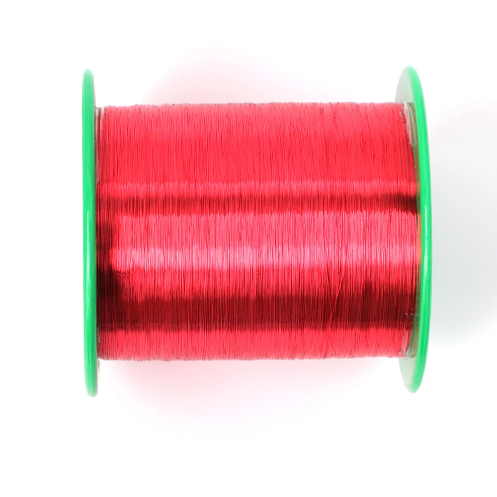 1KG Enameled Copper Winding Wire 0.06 0.1 0.2 0.4 0.5 0.65 0.8 1.0mm 1.2 1.3 1.4 1.5mm Cable Magnet Wire Winding Wire Coil red