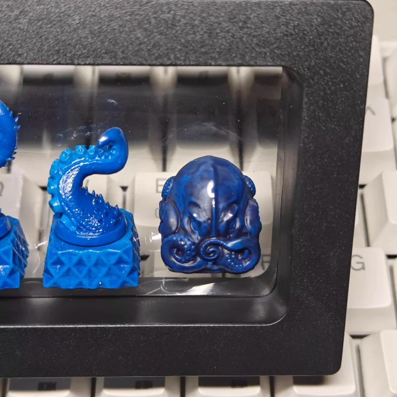 MiFuny Mutant Octopus Keycaps Niestandardowe nakładki na klawiaturę z żywicy 3D Ręcznie robione nakładki na klawisze do klawiatury mechanicznej Akcesoria Prezenty