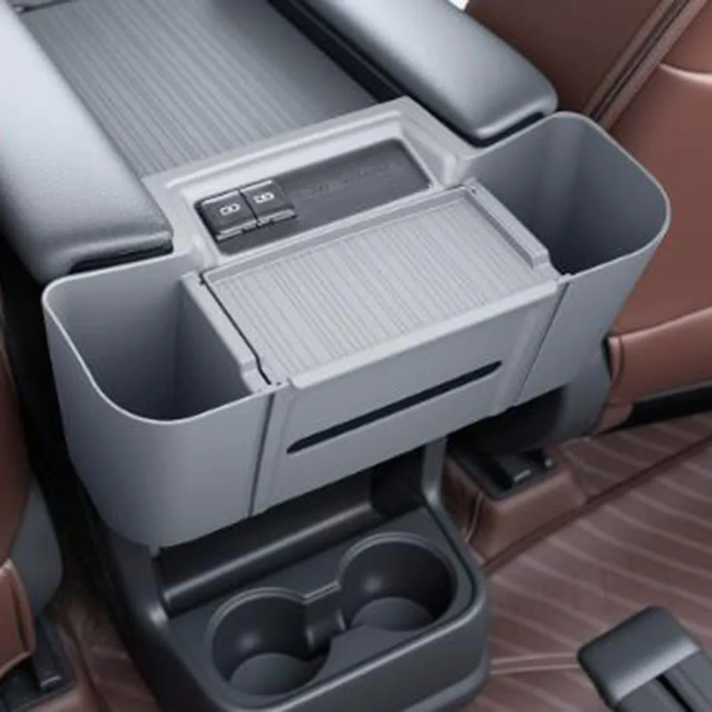 

Center Console Rear Armrest Organizer Replacement for Toyota For Sienna 2021-2026 Plastic Center Vehicle Placement