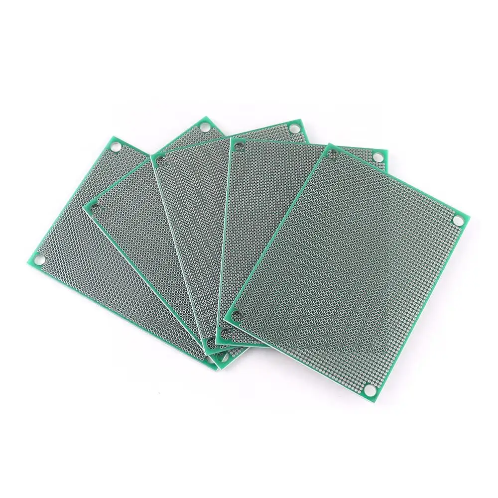 1Pcs 60x80mm Double Sided PCB Protoboard 1.27mm Pitch Universal Veroboard DIY Circuit Soldering Prototype Board