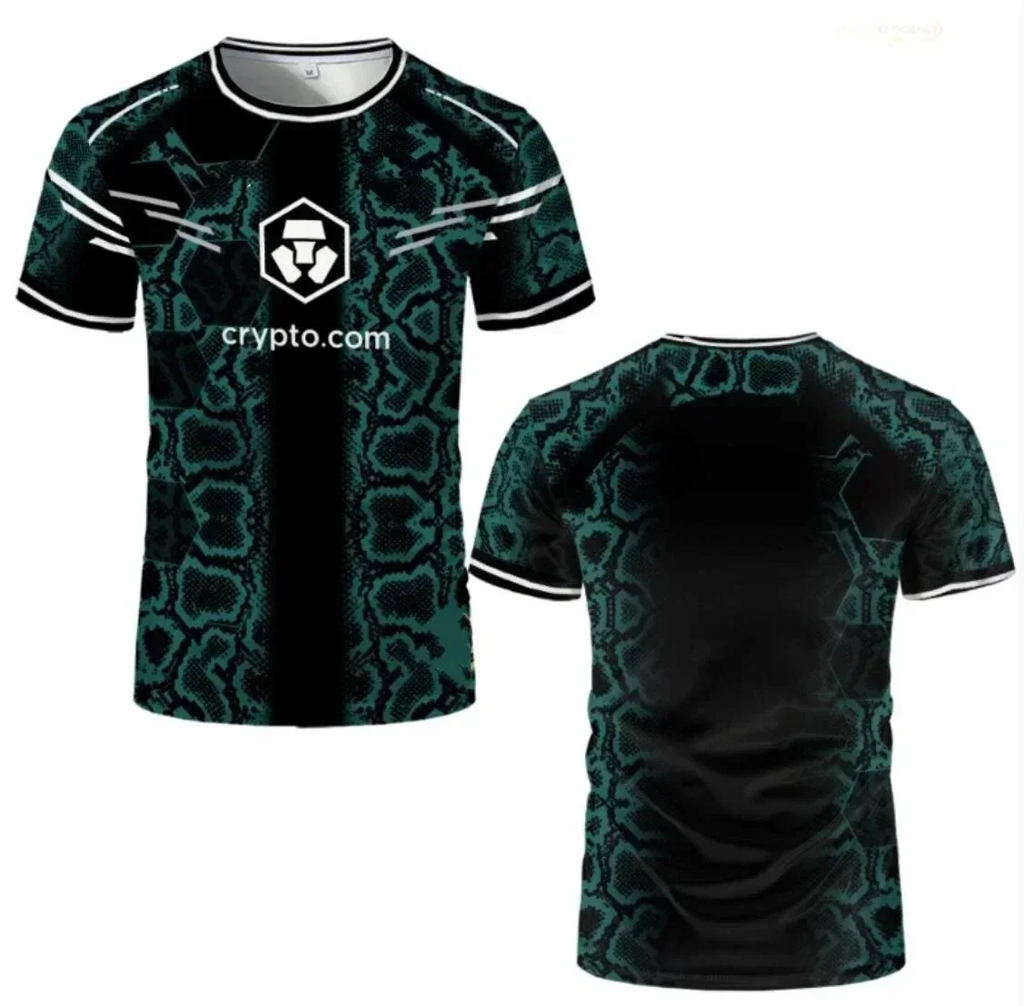 Herren-T-Shirt im Fight-Style, schwarz-gold, für MMA-Training, sportliches T-Shirt, ideal für den Sommer, schnelltrocknend, für Fitness und Boxen, 3D-Druck. – Detail 7