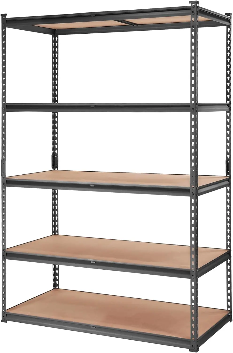 Armazenamento ajustável Shelving Unit, Heavy Duty Garage Prateleiras, Metal Organizer, Utility Rack, 2000 lbs Capacidade, 5 Tiers