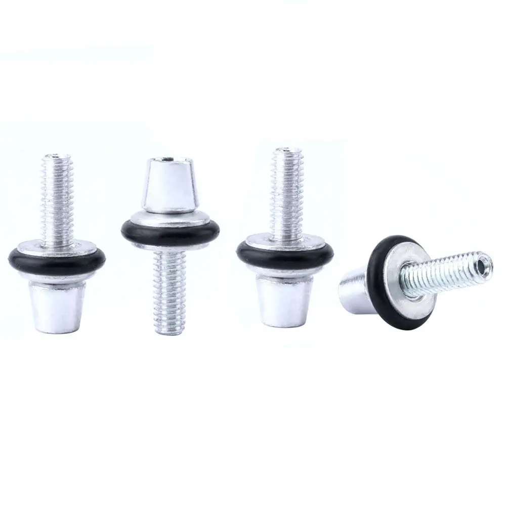 

4Pcs Adjustment Screw Aluminum Alloy High Hardness Corrosion Resistant Brake Screw for Road Mountain Bike Easy Install
