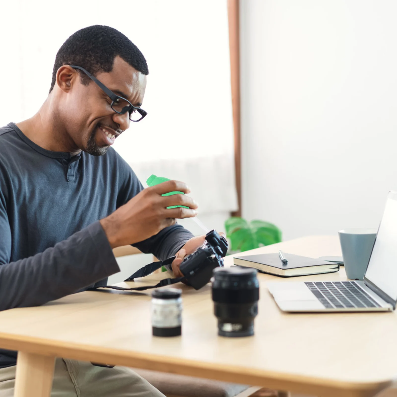 

8Pcs Camera Lens Air Blower Dust Cleaner Portable Rubber Bulb Pump for Lens Filter Keyboard Monitor Screen Cleaning Supplies