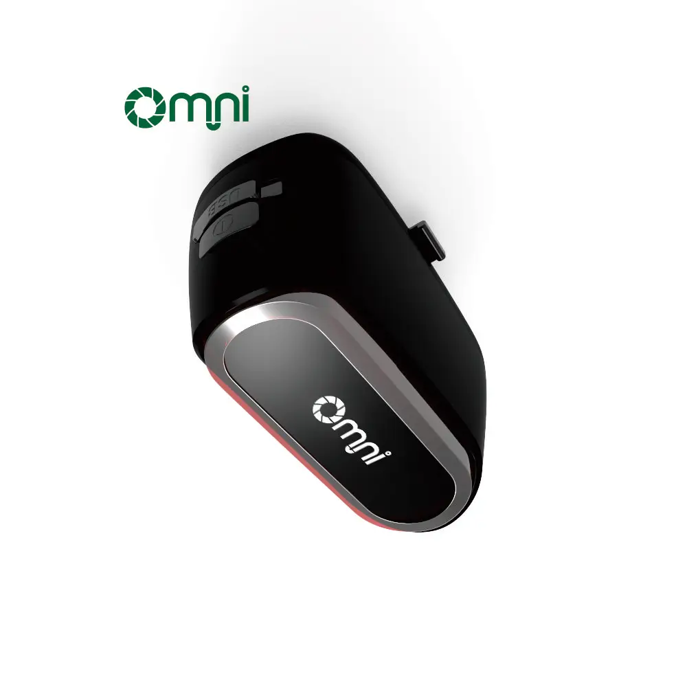 

Omni Лидер продаж Водонепроницаемый интеллектуальный задний фонарь для велосипеда Светодиодный предупреждающий USB заряжаемый
