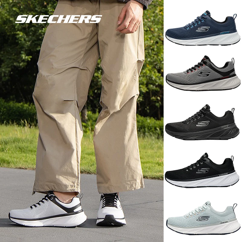 Skechers, zapatillas para correr para hombre, zapatos informales para deportes al aire libre, zapatillas para correr, zapatillas resistentes al desgaste, zapatos ligeros para caminar, calzado masculino