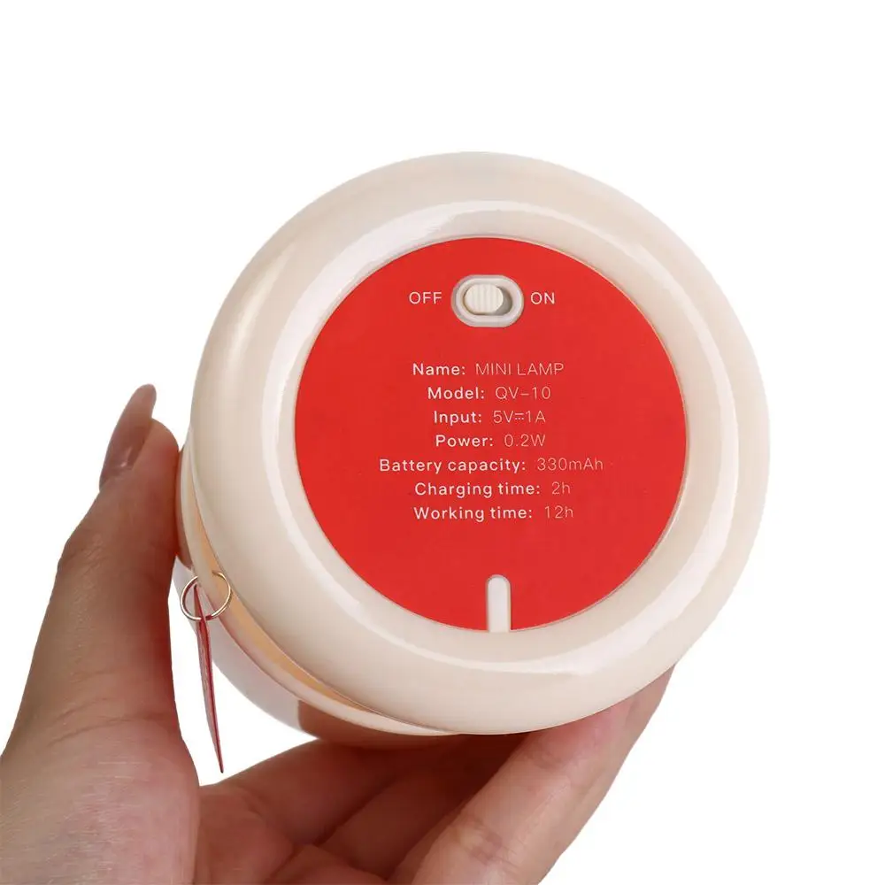 

Gradual Sunset Mushroom Table Lamp USB Rechargeable LED Sunset Night Light Tabletop Creative Minimalist Desk Lights Bedroom