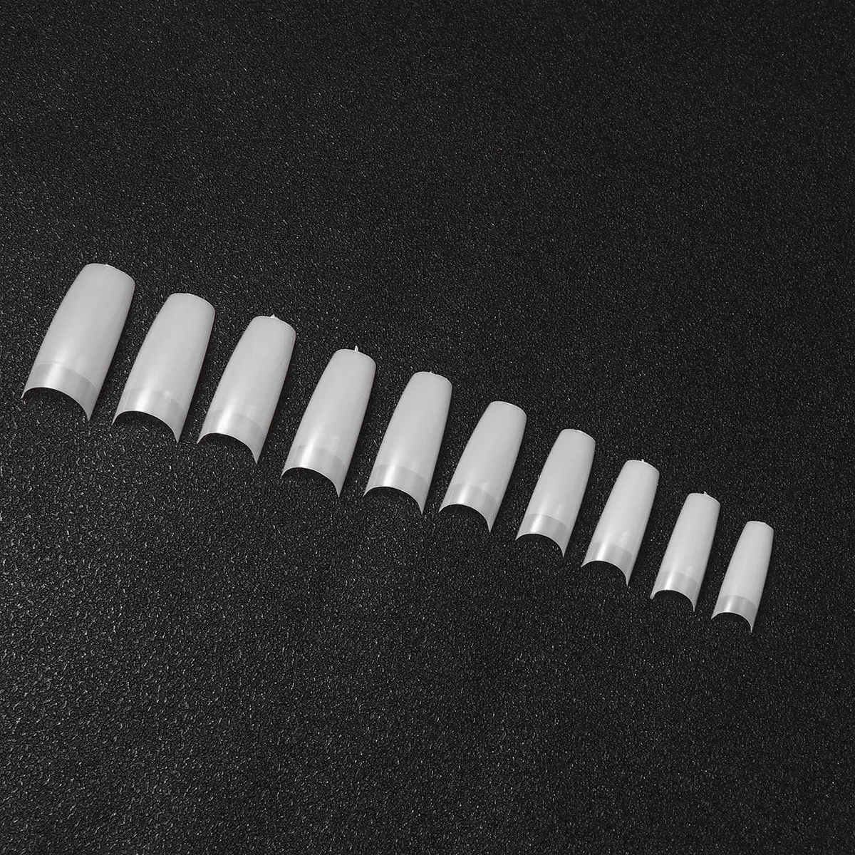 

1000Pcs French Style False Nail Tips Half Cover Transparent Natural Colors Acrylic Artificial Nail Tips Party Manicure