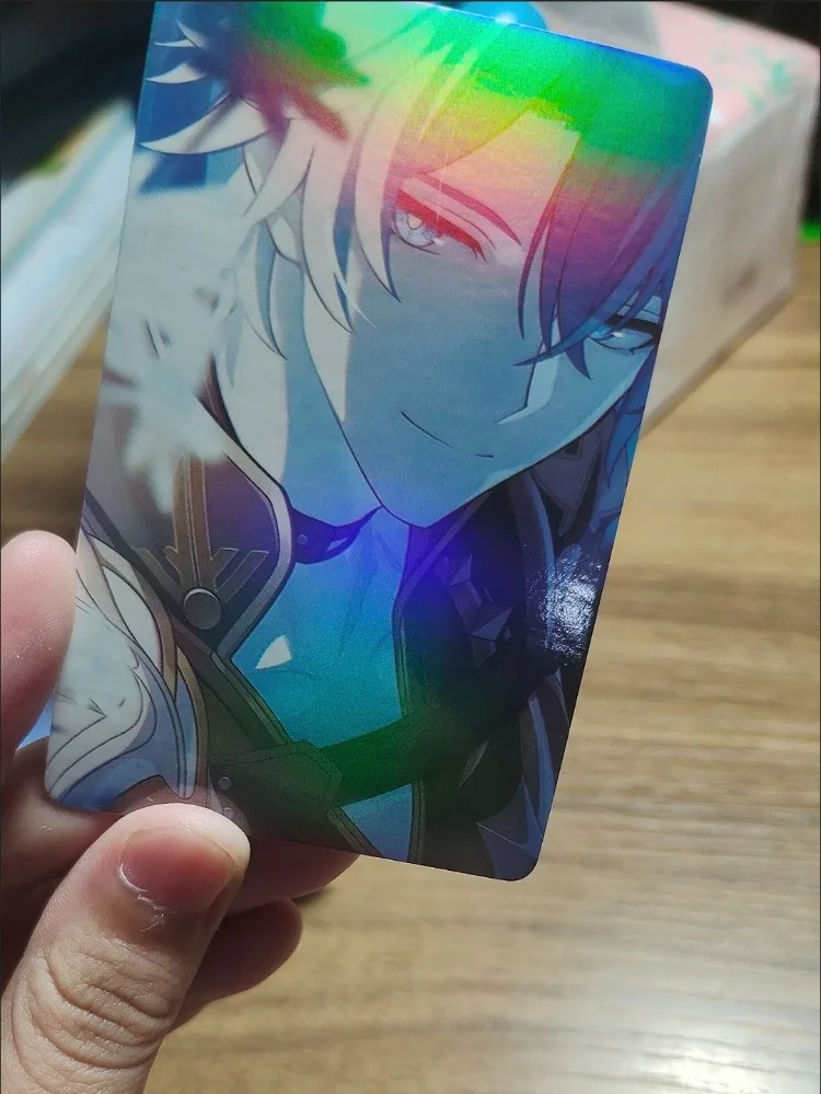 Zenless Zone Zero Hoshimi Miyabi Decor Laser Lomo Card Photocard