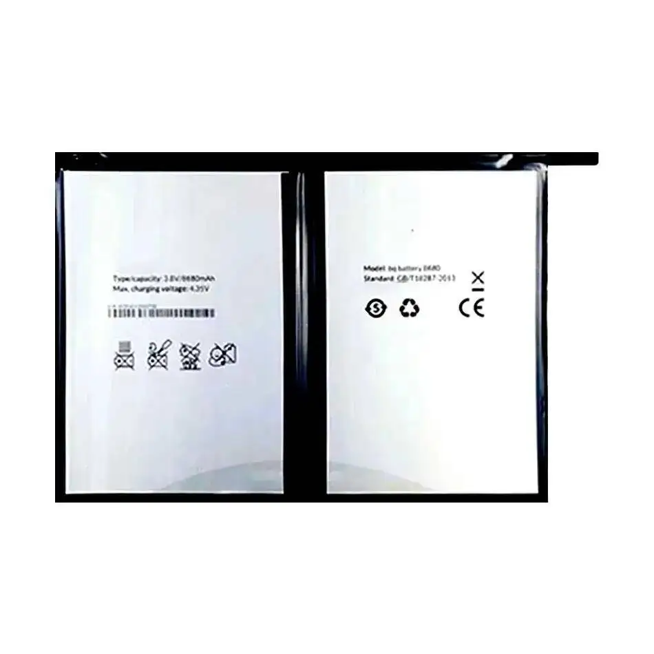 بطارية هاتف محمول خفيفة الوزن 8680 مللي أمبير صديقة للبيئة لهاتف BQ 8680