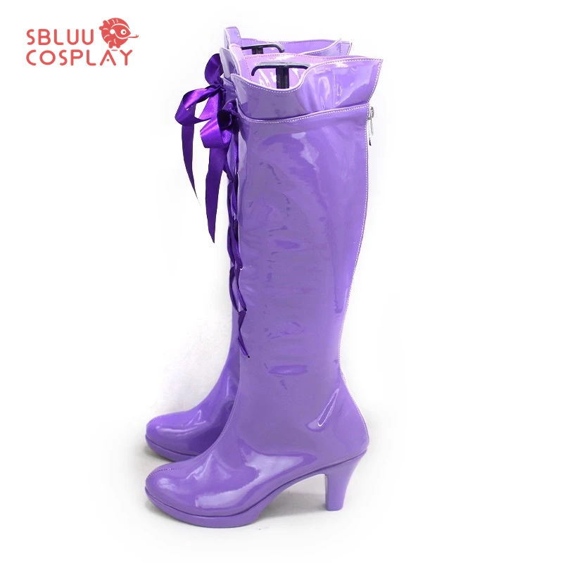 SBluuCosplay Saturn Hotaru Tomoe Scarpe Cosplay Stivali su misura