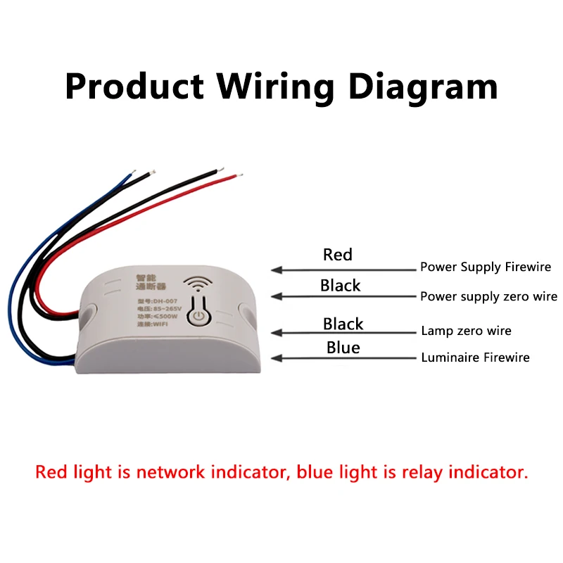 Ricevitore RF 433 AC 220V Smart Home Wifi telecomando Wireless interruttore luce Led Smart Life/APP Tuya funziona con Google