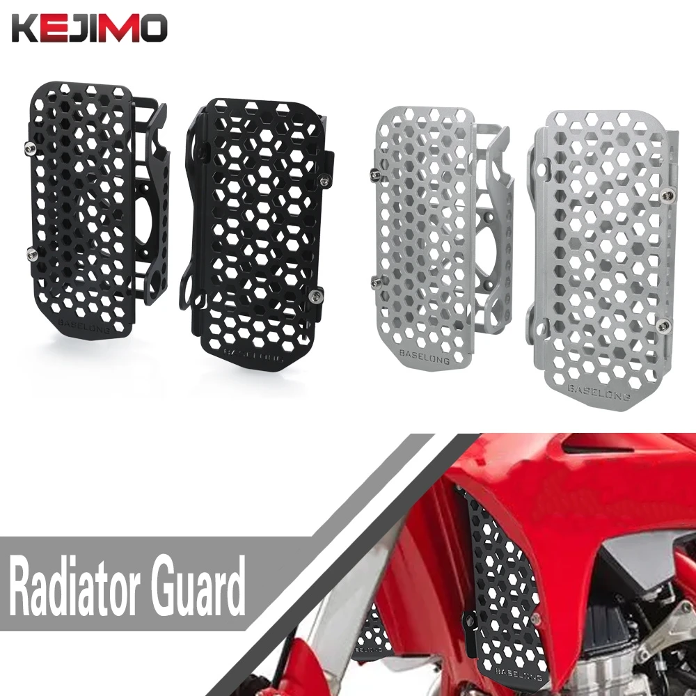 

Aluminum Radiator Grille Guard Protector Cover For GasGas 2T/4T 2021 2022 2023 2024 For KTM EXC XC XCW TPI 2T/4T 2020-2025 2026