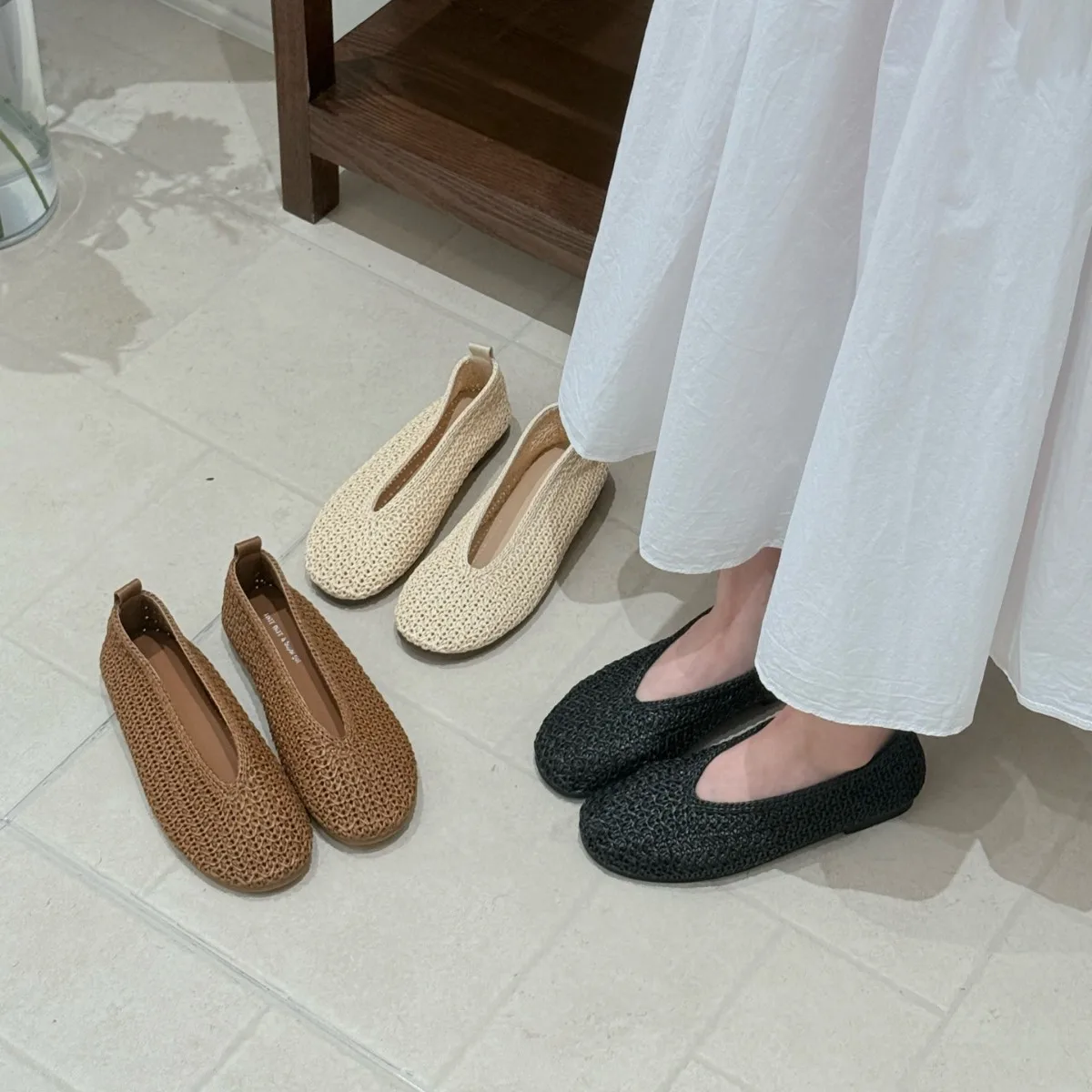 

Retro Hollowed Out Soft Soled Women's Shoes for Spring 2026, Fashionable Fisherman's Shoes