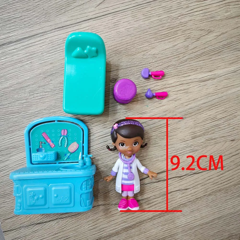 6pcs/set Doc McStuffins Clinic Action Figure Toys PVC Model Action Figure Children Toy Gift