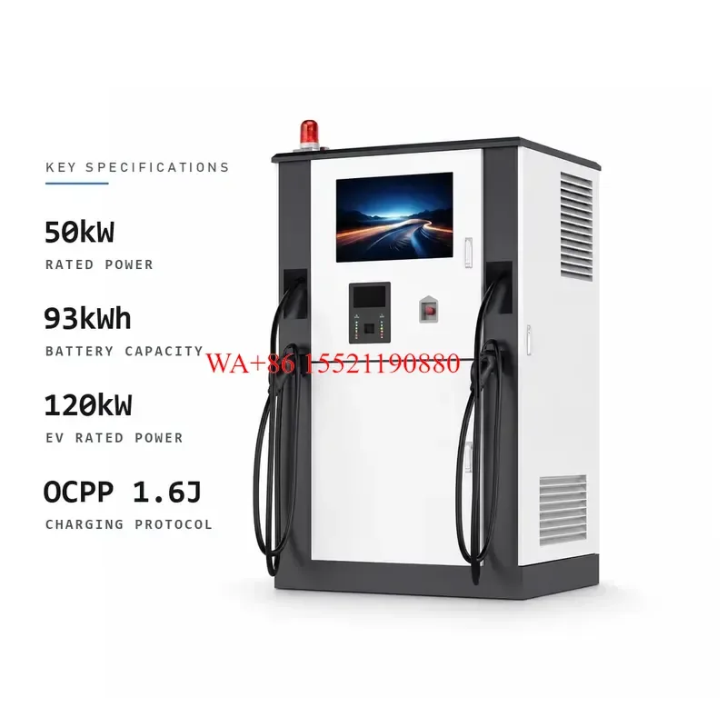 WMWMNU 120kW DC Charging Station for Fleet Depot and Charging Network with Peak Shaving Valley Filling Battery Energy Storage