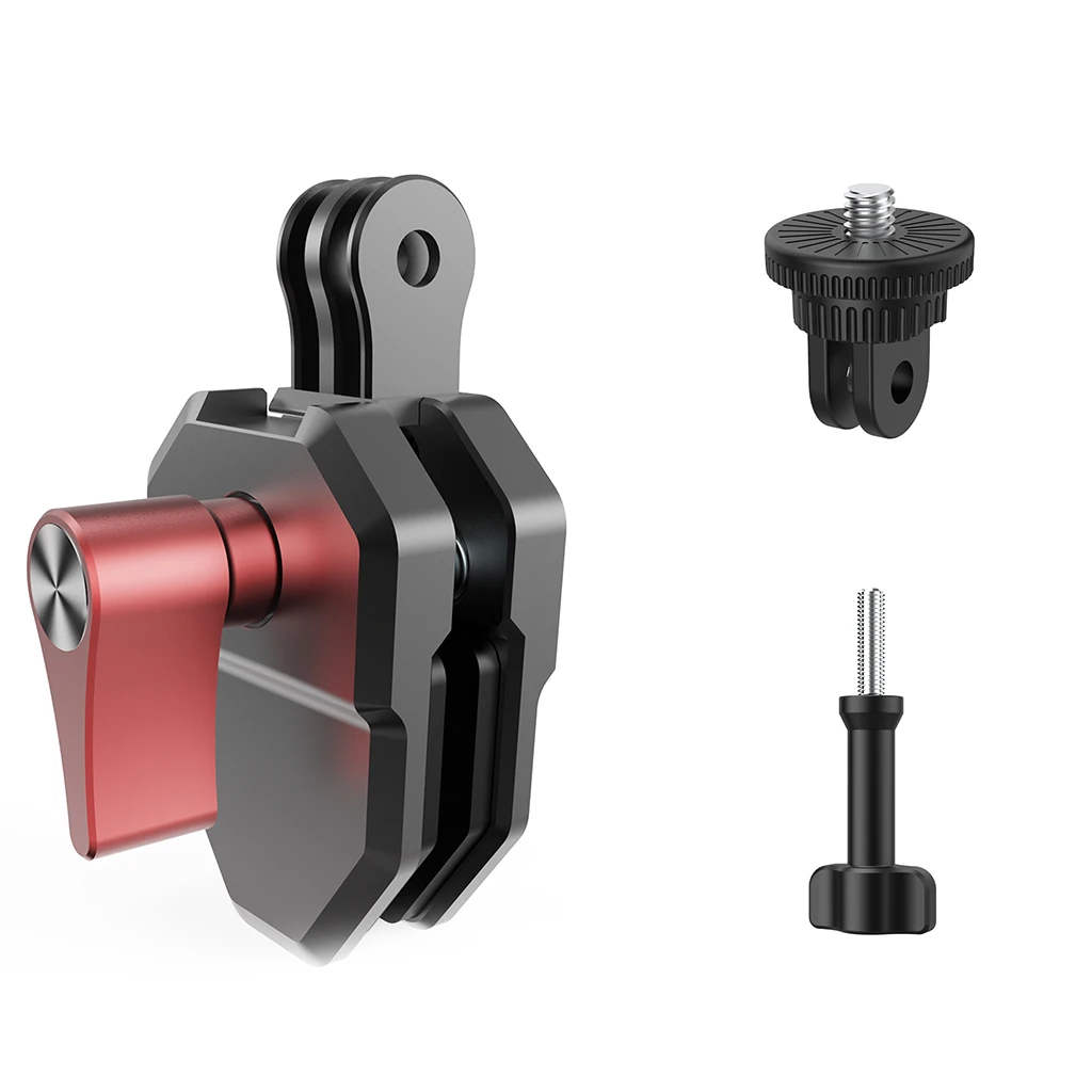 BGNing Motorrad-Windschutzscheiben-Halterungsklemme für DJI POCKET 4 für Insta360 X5 X4 X3 GO3S/ACE PRO2 /DJI Action 5 Pro 4 3 2 – Detail 16