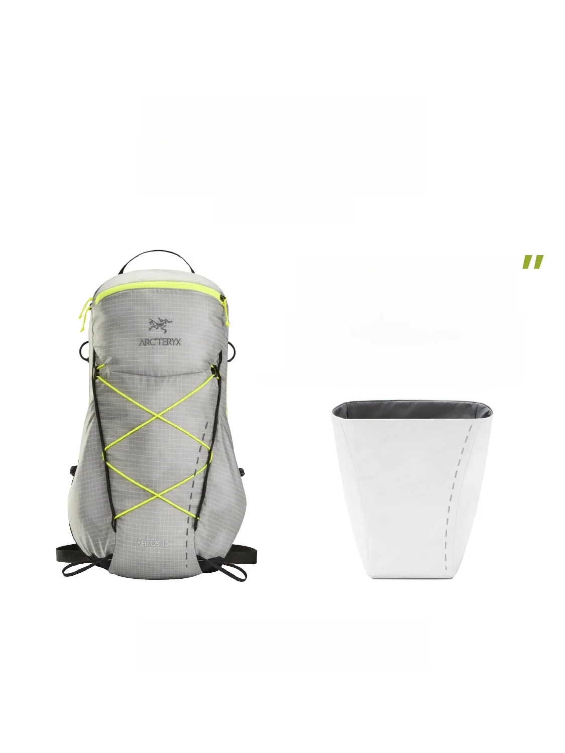 Bolsa de Hombro Doble Vani Planning Arcteryx Aerios5L, Bolsa Interior de Papel Dupont, Organizador de Almacenamiento Ligero e Impermeable para...