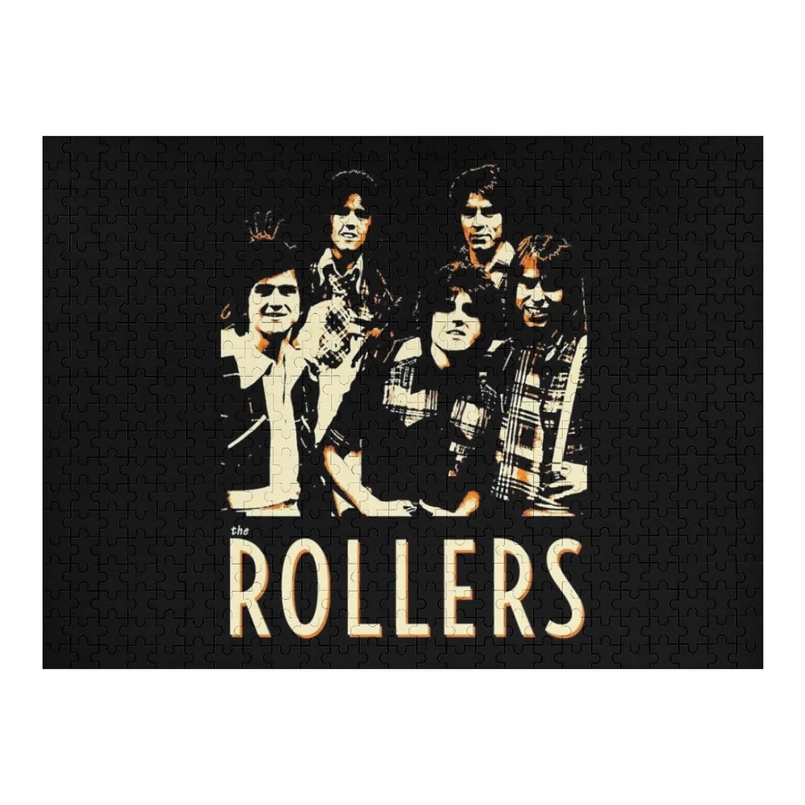 

Пазл Bay City Rollers с изображением животных для детей, имя, деревянная игрушка-головоломка