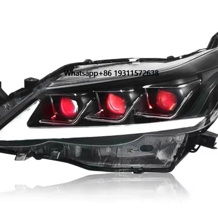 

Archaic Factory Head Lamp 2009-2013 Full LED Lens Sequential Turning Mark X Headlights for Reiz Car Front Lamp